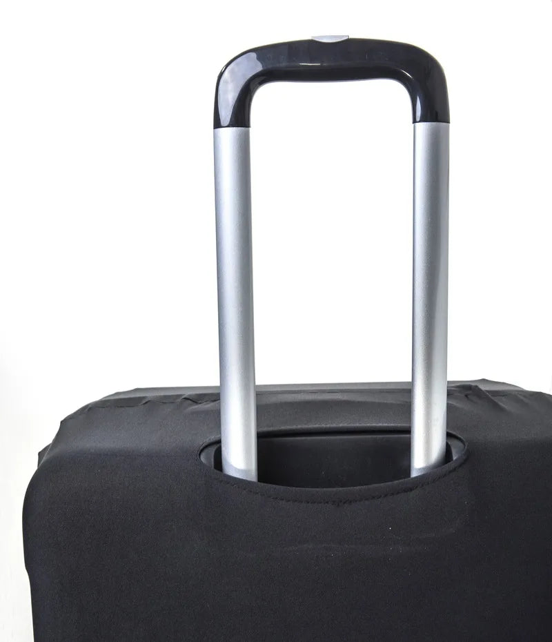 Solid Color Elastic Luggage Protective Cover Wear Resistant Suitcase Dust Cover Suitable for 18-28 Inch Travel Suitcases
