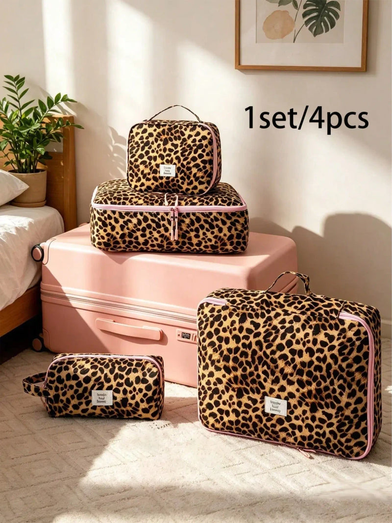 Leopard Packing Cube Set