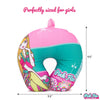 Pink Fizz Microbeads Travel Neck Pillow