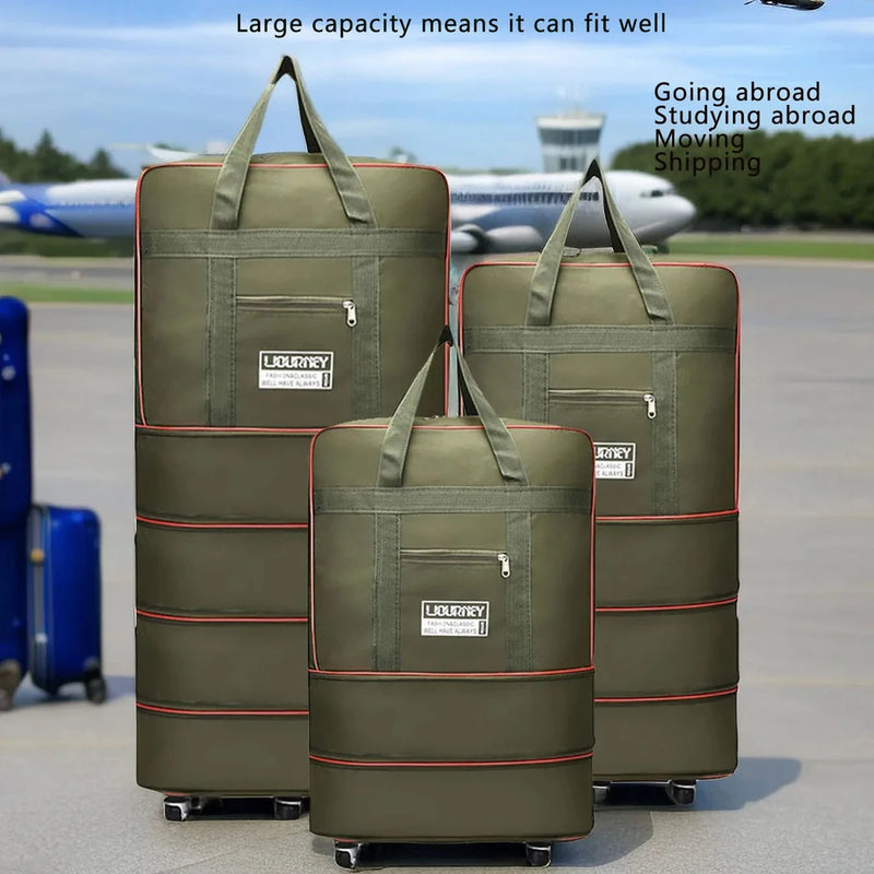 Folding Travel Bag with Wheels