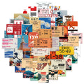 50PCS Japanese Travel Culture Creative Japanese Stickers Luggage Notebook Skateboard Speaker Waterproof Stickers
