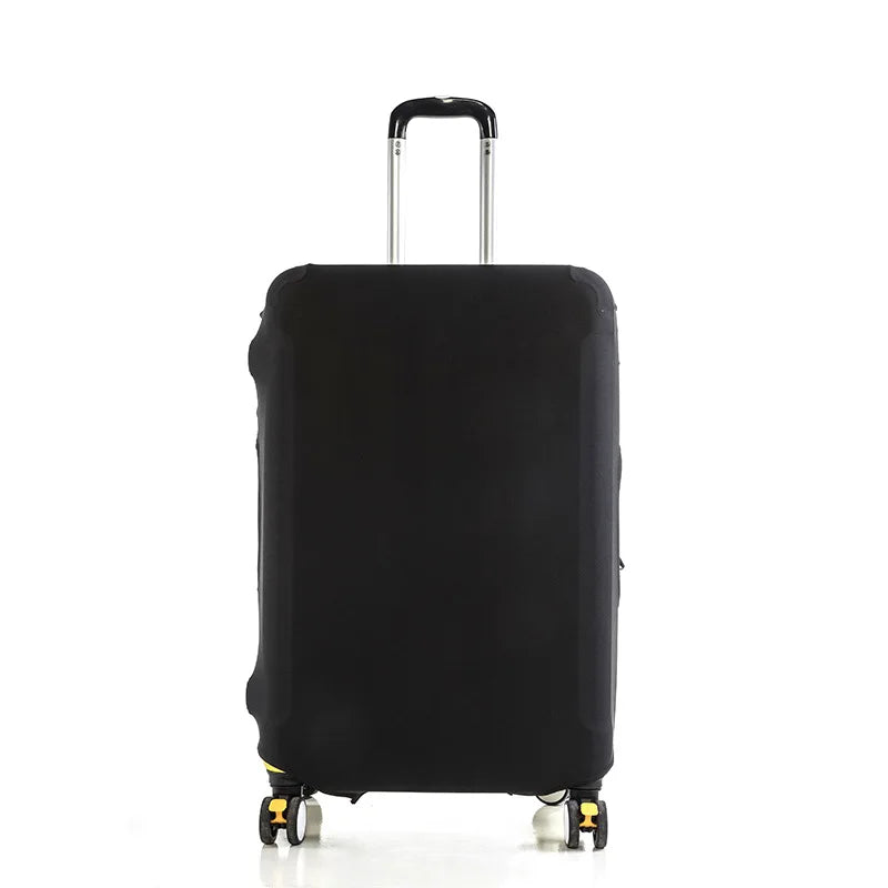 Solid Color Elastic Luggage Protective Cover Wear Resistant Suitcase Dust Cover Suitable for 18-28 Inch Travel Suitcases