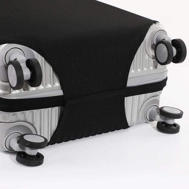 Solid Color Elastic Luggage Protective Cover Wear Resistant Suitcase Dust Cover Suitable for 18-28 Inch Travel Suitcases