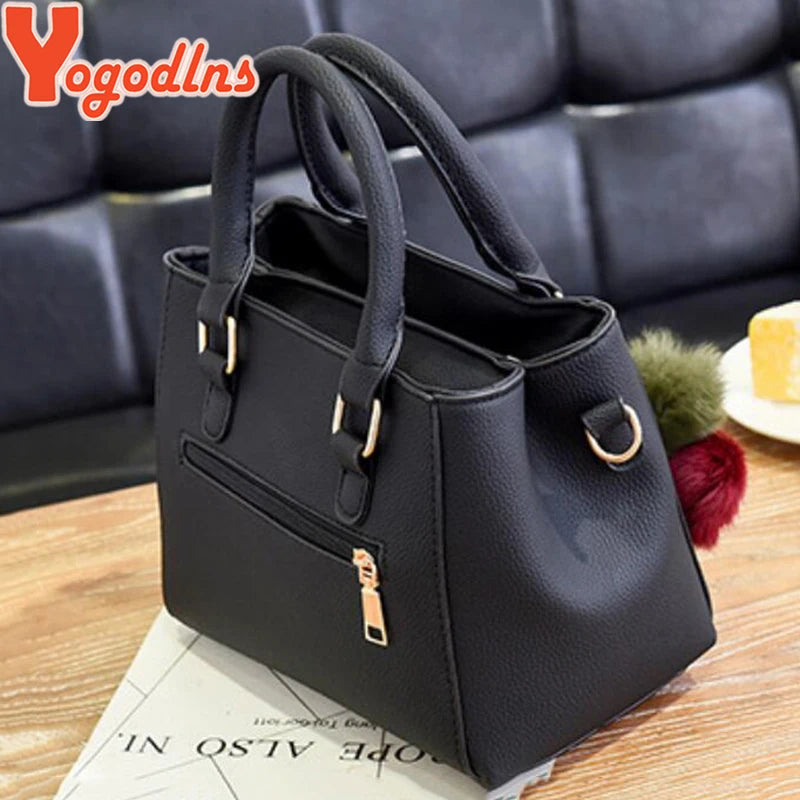 Yogodlns women beading pendant handbag ladies embossed shoulder bag