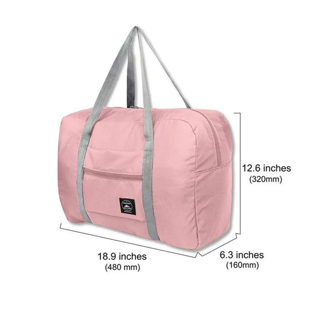 Foldable Travel Duffel Bag for Airlines Carry on Bag for Women and