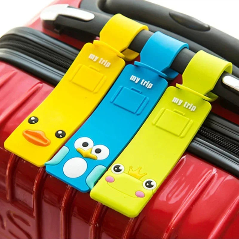 Lovely Silicone Luggage Tag Boarding Pass Luggage Tag Checked Fashion