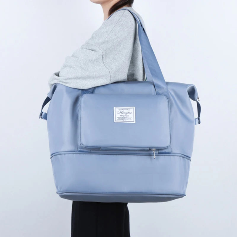 Large Capacity Expanding Travel Bags Luggage Organizer Bag Handbag
