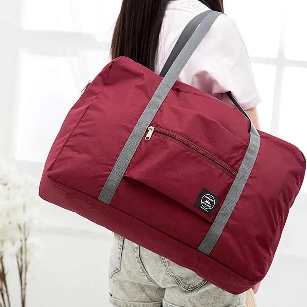 Foldable Travel Duffel Bag for Airlines Carry on Bag for Women and