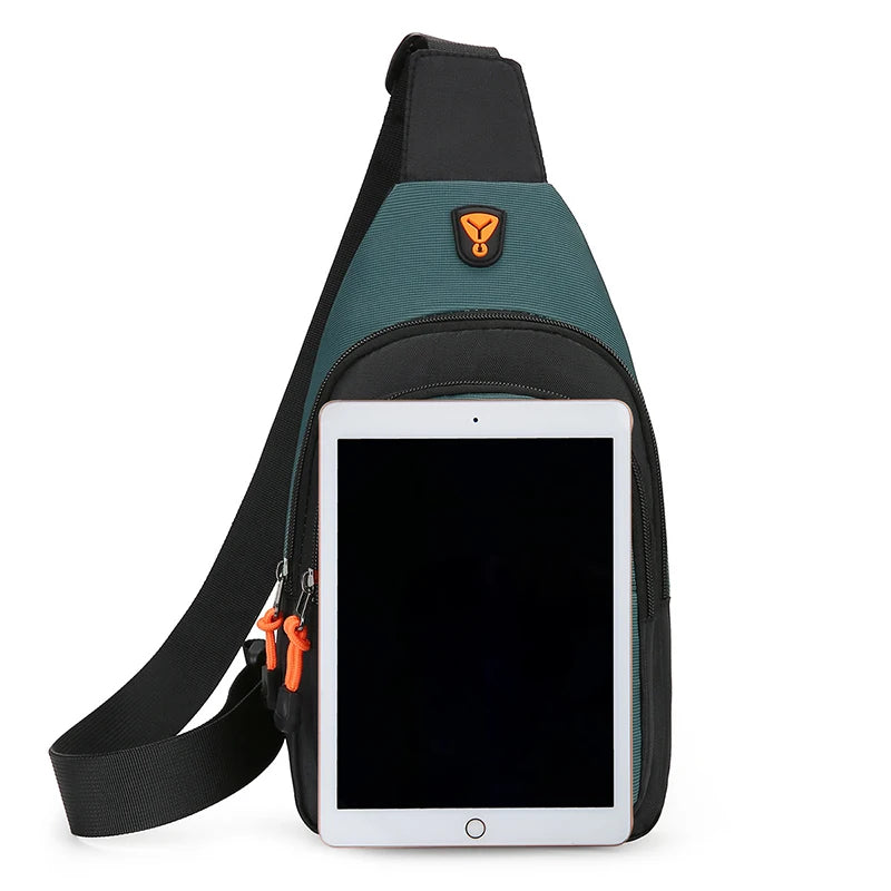Men's leisure outdoor hiking bike shoulder bag, waterproof sports