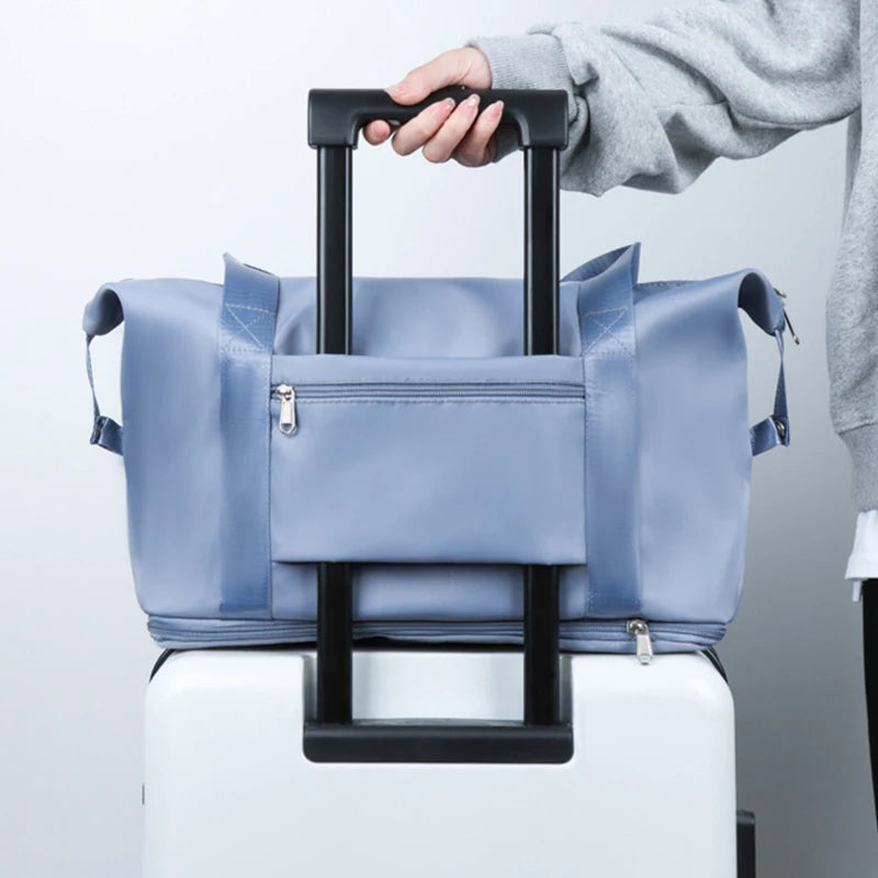 Large Capacity Expanding Travel Bags Luggage Organizer Bag Handbag