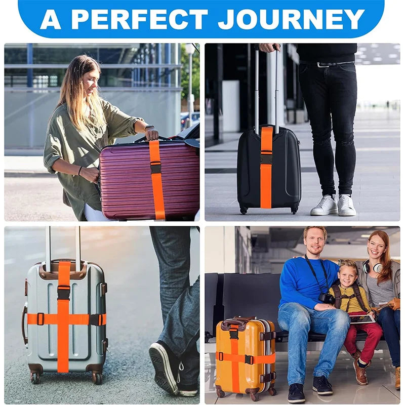 NEW Straight Shaped Luggage Straps for Suitcase,Luggage Belt with