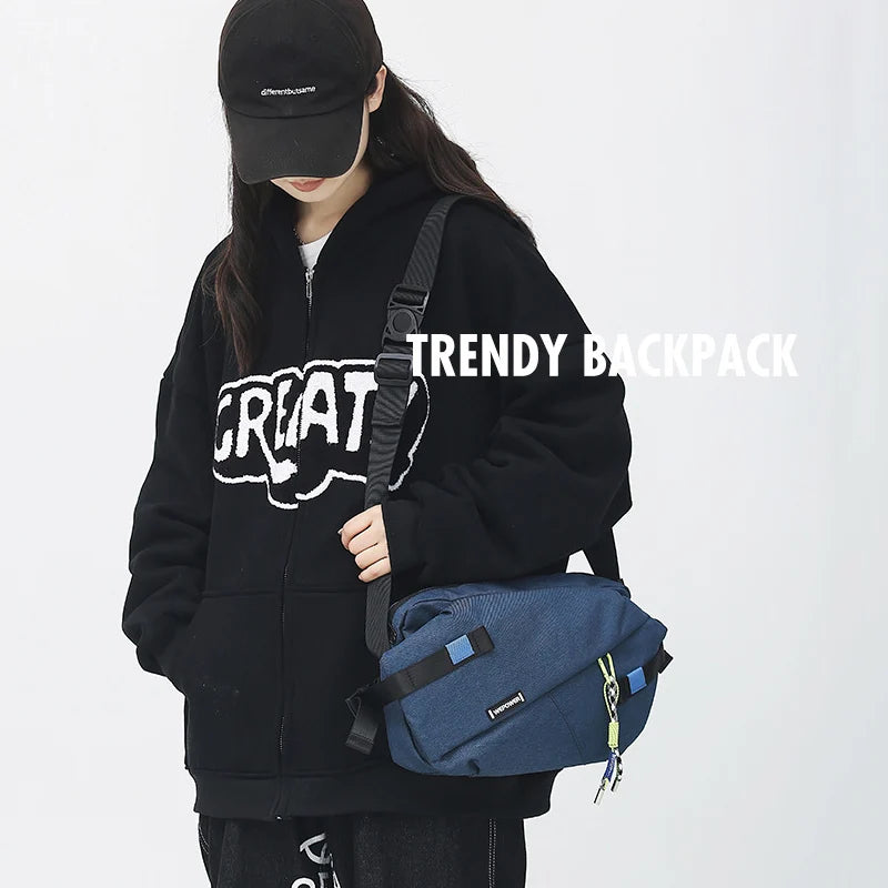 High Quality Nylon Panelled Waist Packs 2026 New Brand Unisex Chest