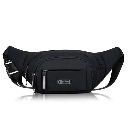 Men Canvas Fit Waistpack Mobile Fanny Waist Packs Men's Sports Outdoor