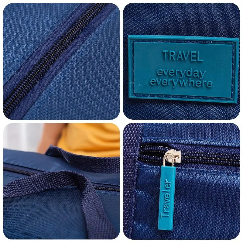 Lightweight Foldable Travel Duffel Bag - Unisex Carry-On Tote