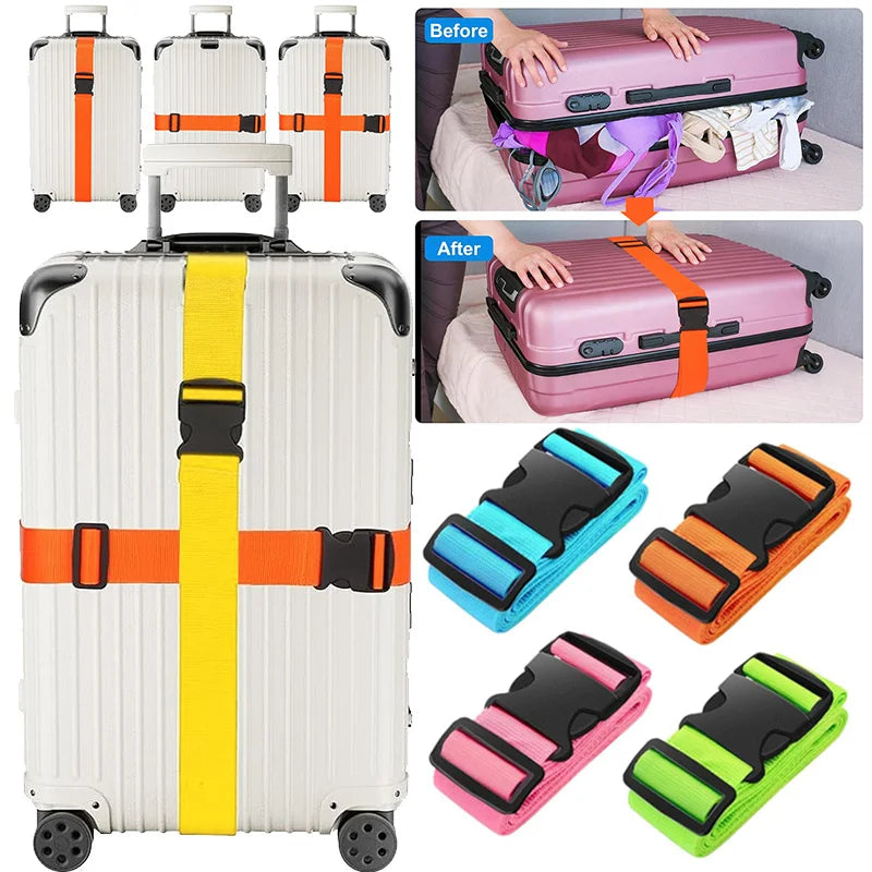 NEW Straight Shaped Luggage Straps for Suitcase,Luggage Belt with