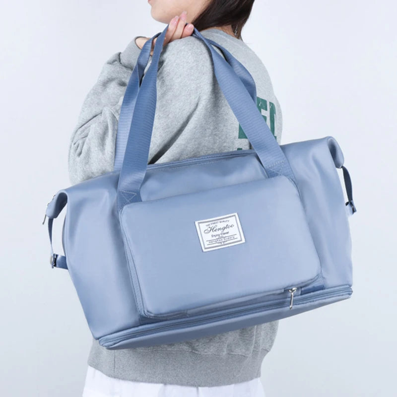 Large Capacity Expanding Travel Bags Luggage Organizer Bag Handbag