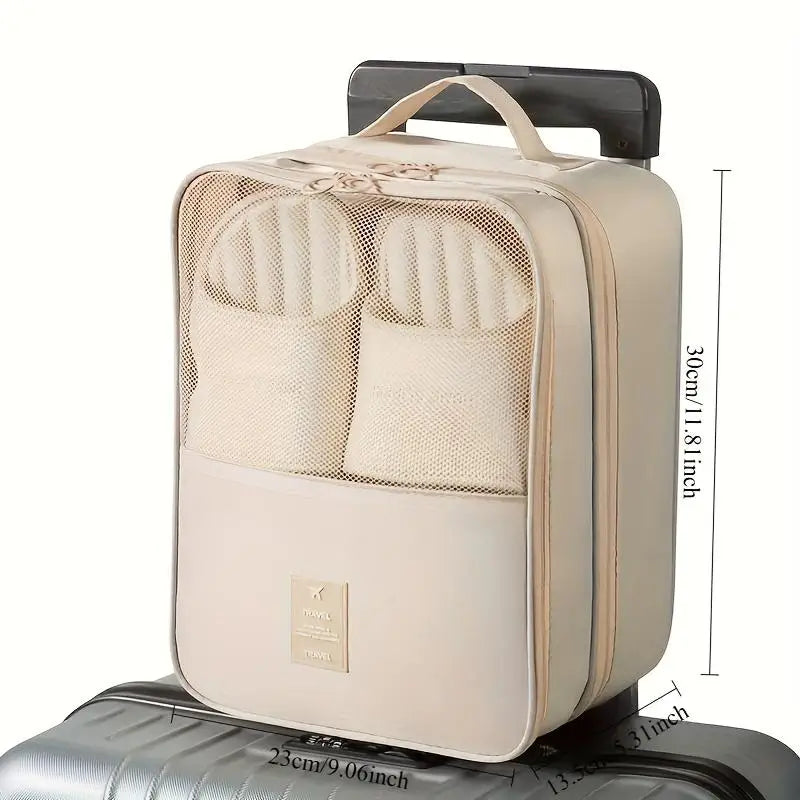 Shoe Bags - Holds 3 Pair of Shoes, Travel Essentials for Flying Carry