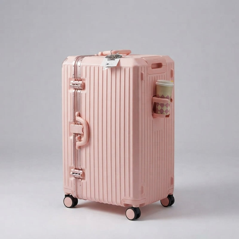 Aluminum Frame Rolling Suitcase